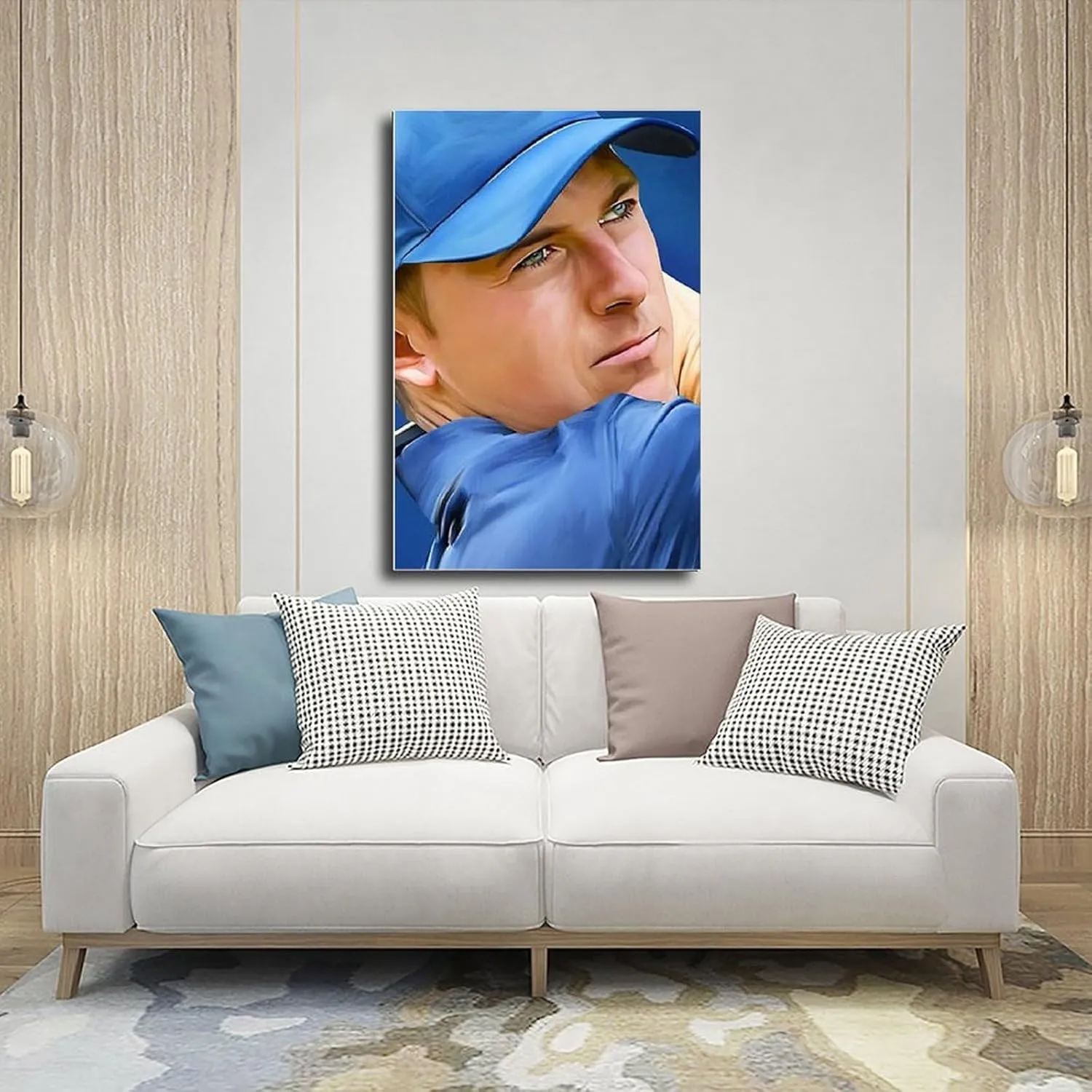 Jordan Spieth Golf Poster48 Canvas Poster Wall Art Decor Print Picture Paintings for Living Room Bedroom Decoration Unframe:24x36inch(60x90cm)