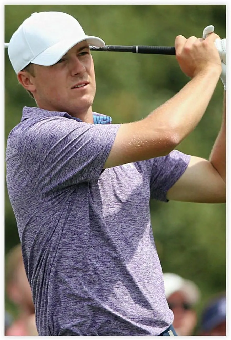Jordan Spieth Golf Poster65 Canvas Poster Bedroom Decor Sports Landscape Office Room Decor Gift Unframe:12x18inch(30x45cm)
