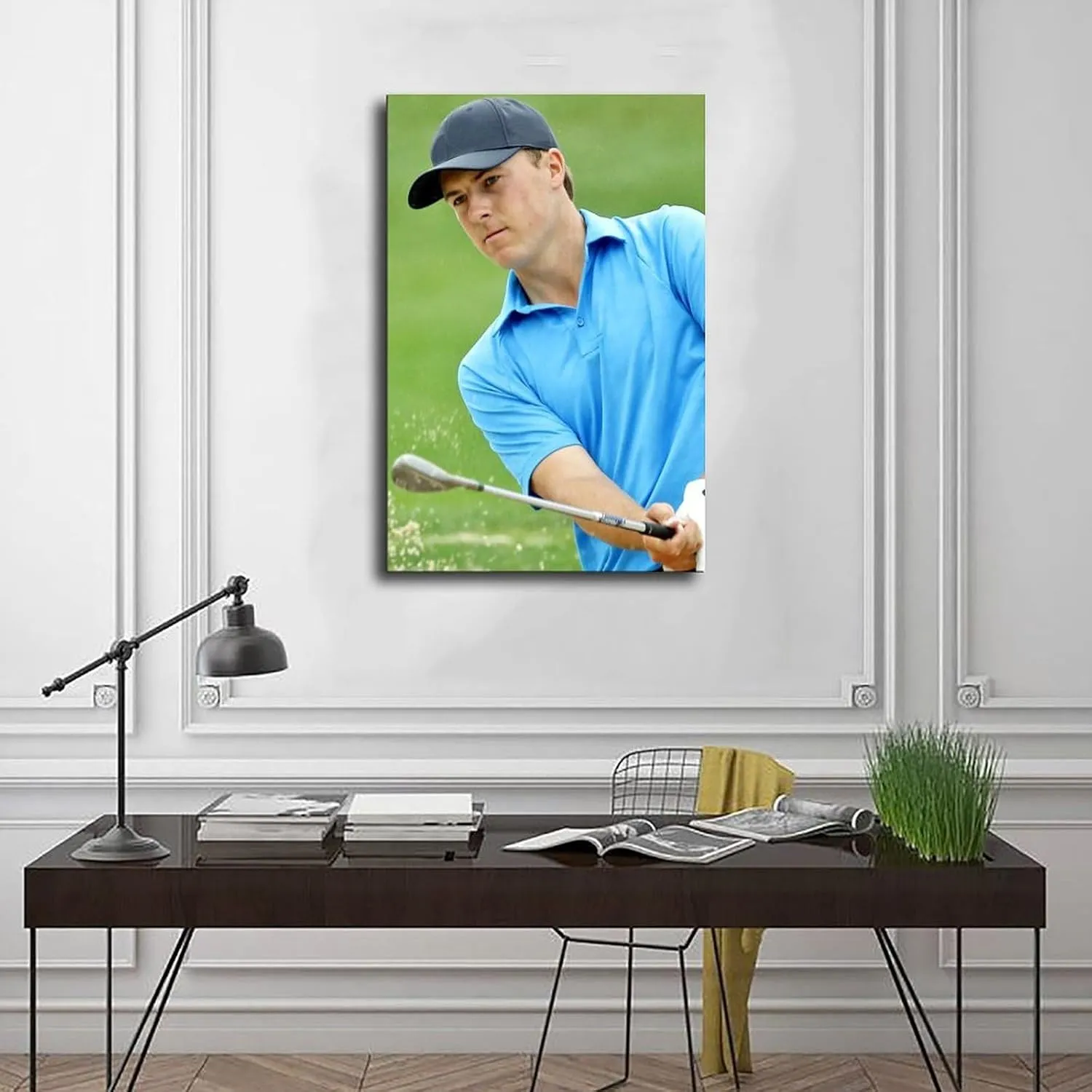 Jordan Spieth Golf Poster81 Canvas Poster Bedroom Decor Sports Landscape Office Room Decor Gift Unframe:12x18inch(30x45cm)
