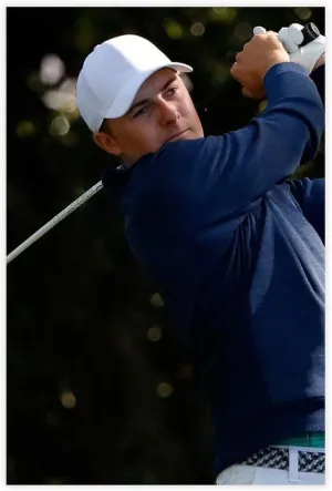 Jordan Spieth Golf Poster87 Canvas Poster Bedroom Decor Sports Landscape Office Room Decor Gift Unframe:16x24inch(40x60cm)