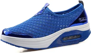 jukka Women's Mesh Air Cushion Shake Size 3.5-8UK Sneakers Hollow Network Mesh Go Running Trainers Athletic Walk Gym Shoes Sport Run