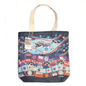 Kangaroo Dreaming Canvas Bag