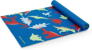 Kids Yoga Mat - Yoga Mat for Kids, Yoga Mats for Home Workout, Travel Yoga Mat, Yoga Mat Non Slip, 60” x 24”, 3mm Free of Toxic Phthalates