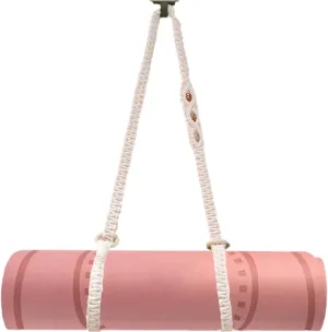 kiido Macrame Yoga Mat Carrying Strap [MAT NOT Included], Hand Woven Multi-Purpose Strap/Carrier