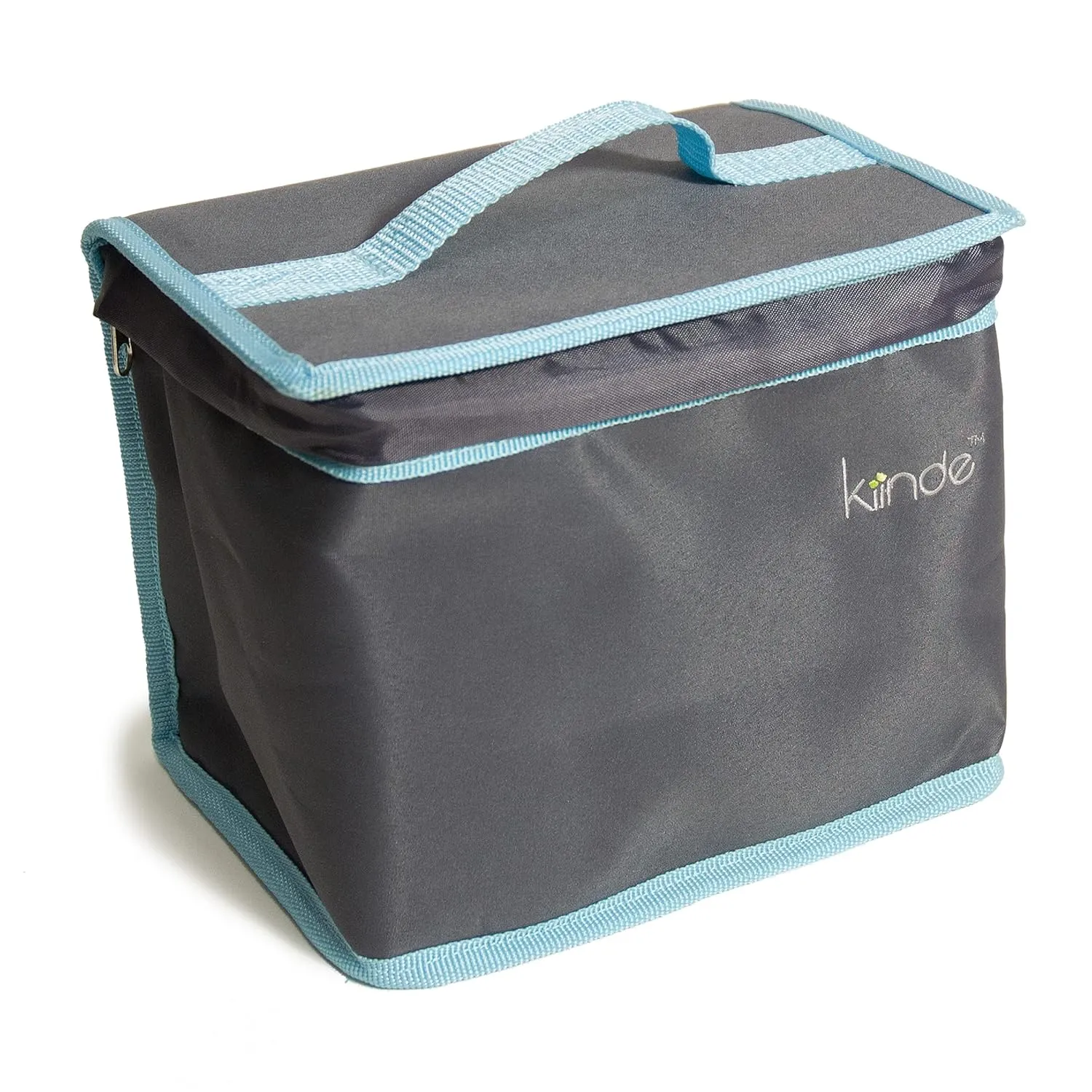 Kiinde Twist Breast Milk Storage Bag and Ice Pack Kit for Breastfeeding Moms - Gray