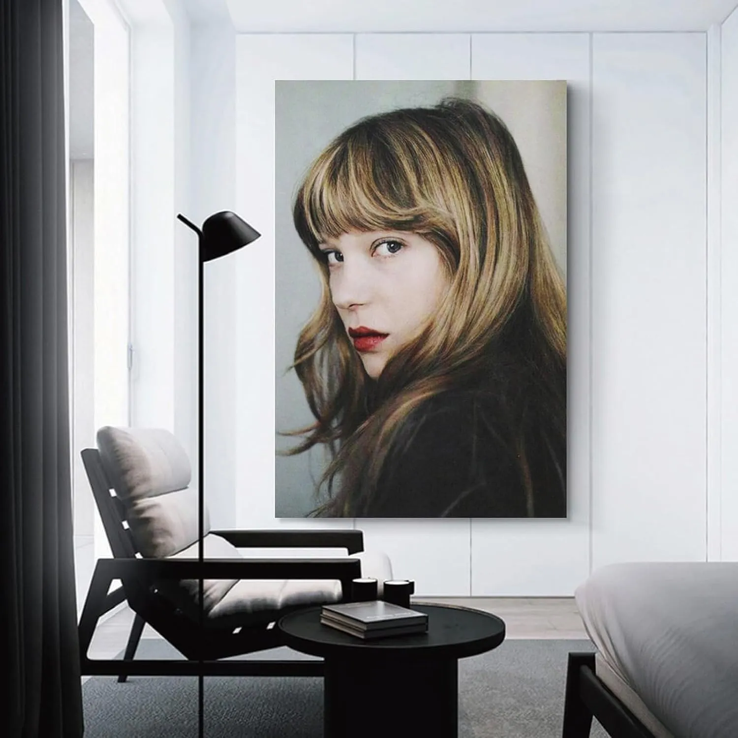 Léa Seydoux Poster Art Wallpaper (4) Picture Print Wall Art Poster Painting Canvas Posters Artworks Room Aesthetic 20x30inch(50x75cm)
