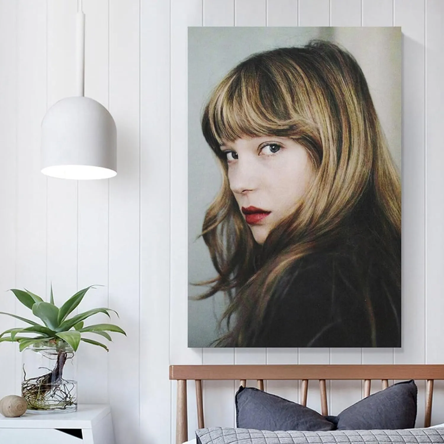 Léa Seydoux Poster Art Wallpaper (4) Picture Print Wall Art Poster Painting Canvas Posters Artworks Room Aesthetic 20x30inch(50x75cm)