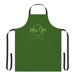 Ladies Gardening Apron, Moss Girl, Not Boss Girl