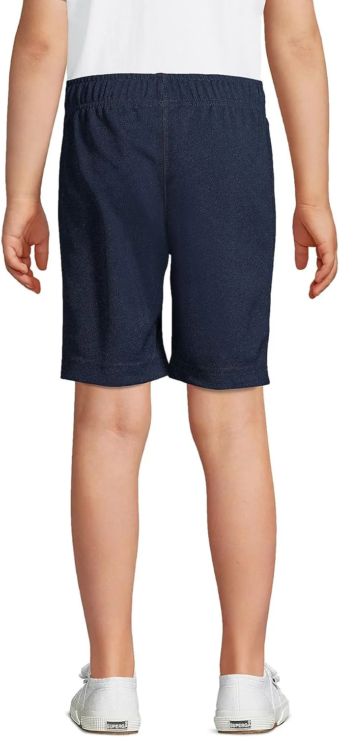 Lands' End School Uniform Boys Mesh Gym Shorts