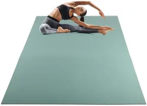 Large Yoga Mat - 6’x4’ Wide Exercise Mat - 8mm Thick Non-Slip Workout Mat