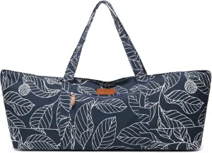 Large Yoga Mat Bag for Women Men, Travel Gym Bag for Pilates Office Beach Workout, Yoga Mat Tote Carrier with Mat Strap for 1/4" 1/2" Thick Exercise Yoga Mat
