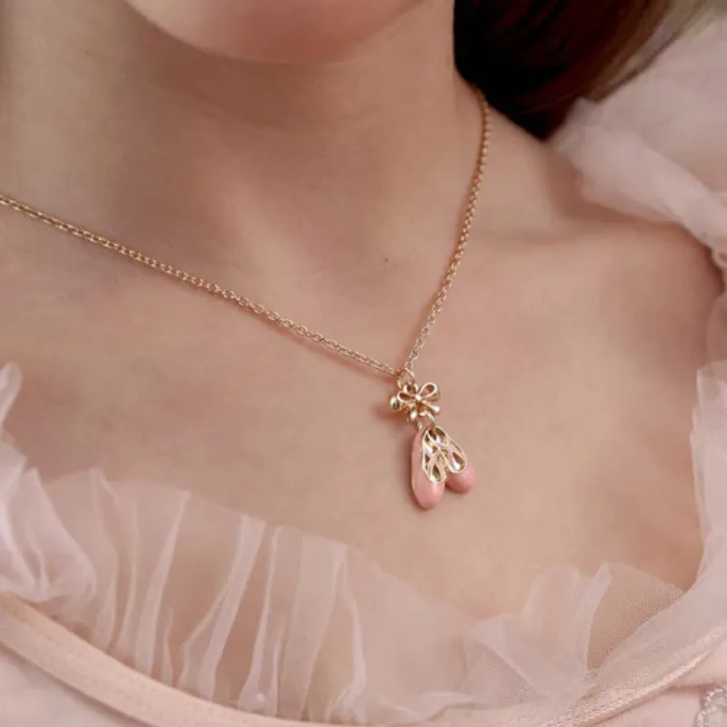 Lauren Hinkley Necklace - Ballet Slippers