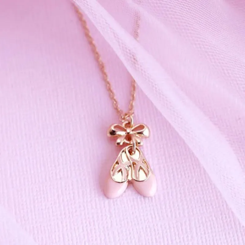 Lauren Hinkley Necklace - Ballet Slippers