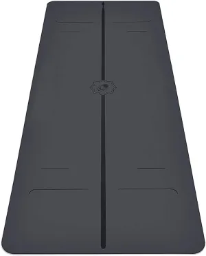 Liforme Evolve Yoga Mat – Free Yoga Bag Included - Patented Alignment System, Warrior-like Grip, Non-slip, Eco-friendly, Sweat-Resistant, Long, Wide, 4.2mm thick mat for comfort