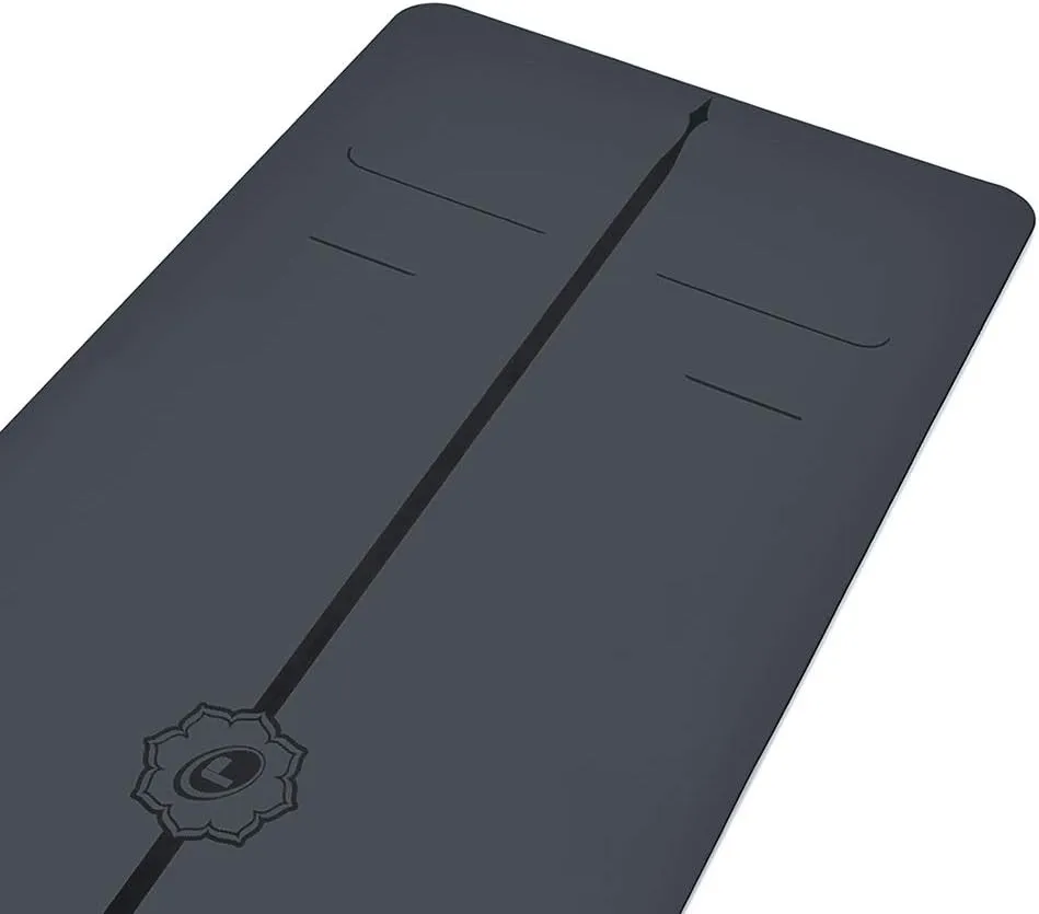 Liforme Evolve Yoga Mat – Free Yoga Bag Included - Patented Alignment System, Warrior-like Grip, Non-slip, Eco-friendly, Sweat-Resistant, Long, Wide, 4.2mm thick mat for comfort