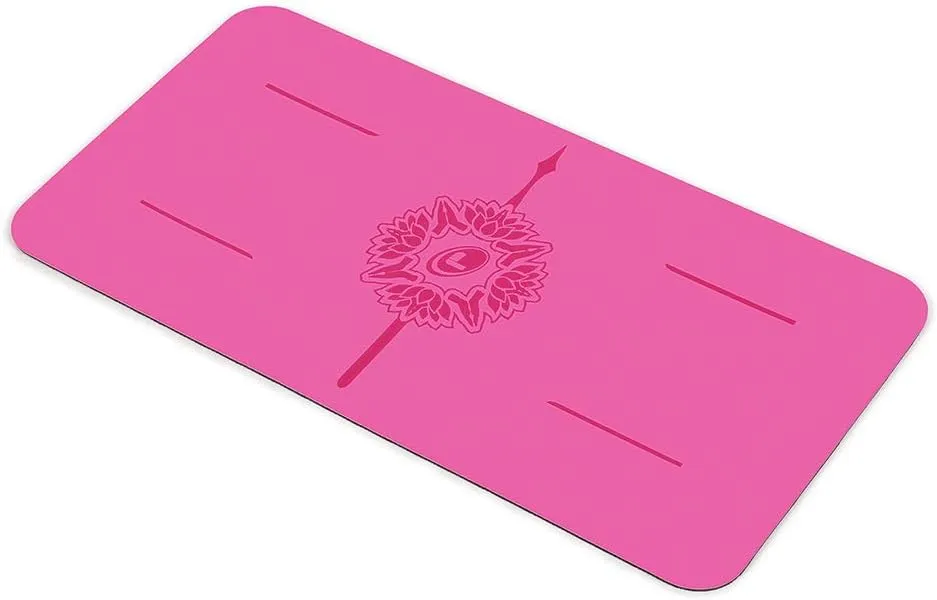 Liforme Yoga Pad - Patented Alignment System, Warrior-like Grip, Non-slip, Eco-friendly, 4.2mm Thick Pad for Knee, Elbow and Hand Support