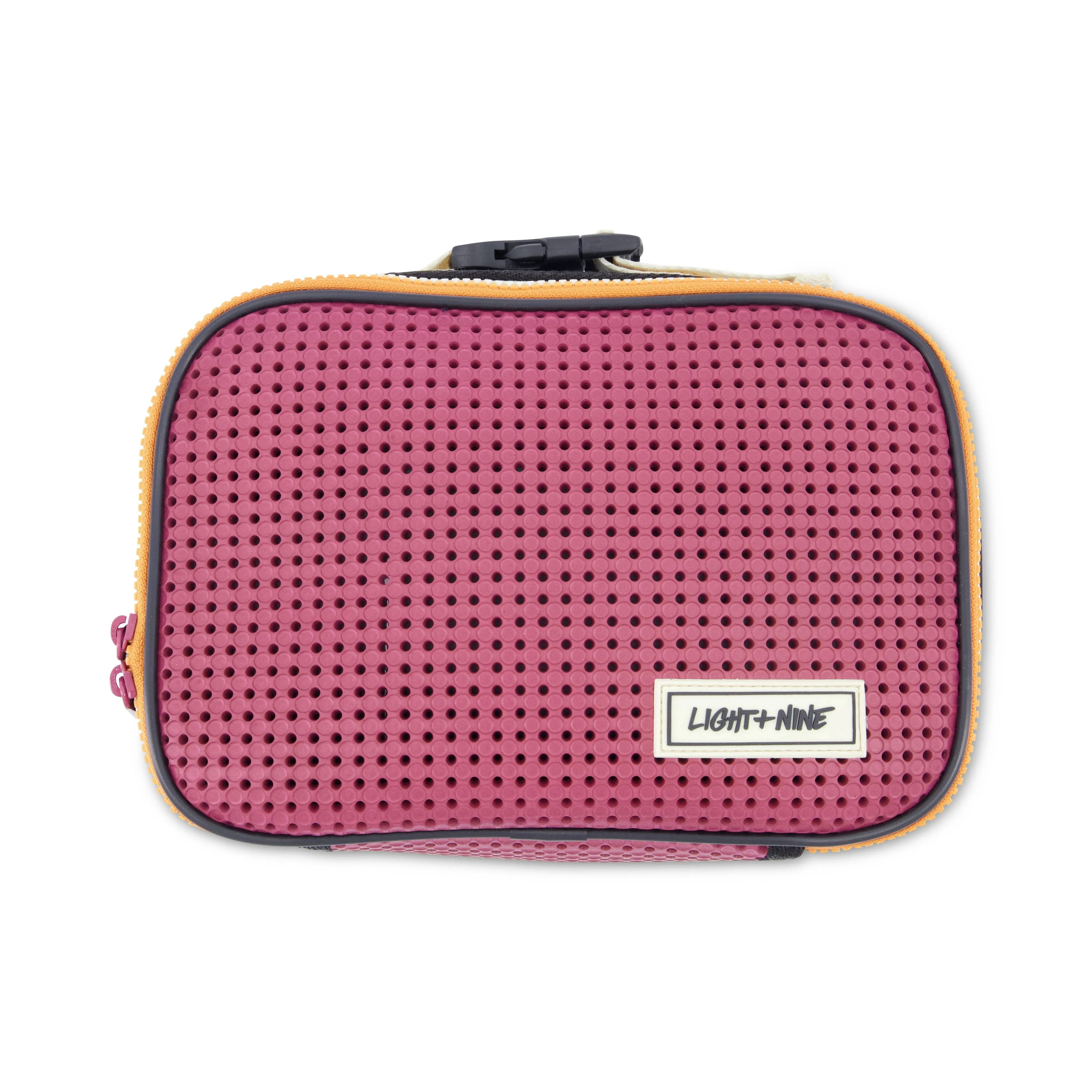 Light   Nine - Insulated Lunch Tote Artist Berry   Green