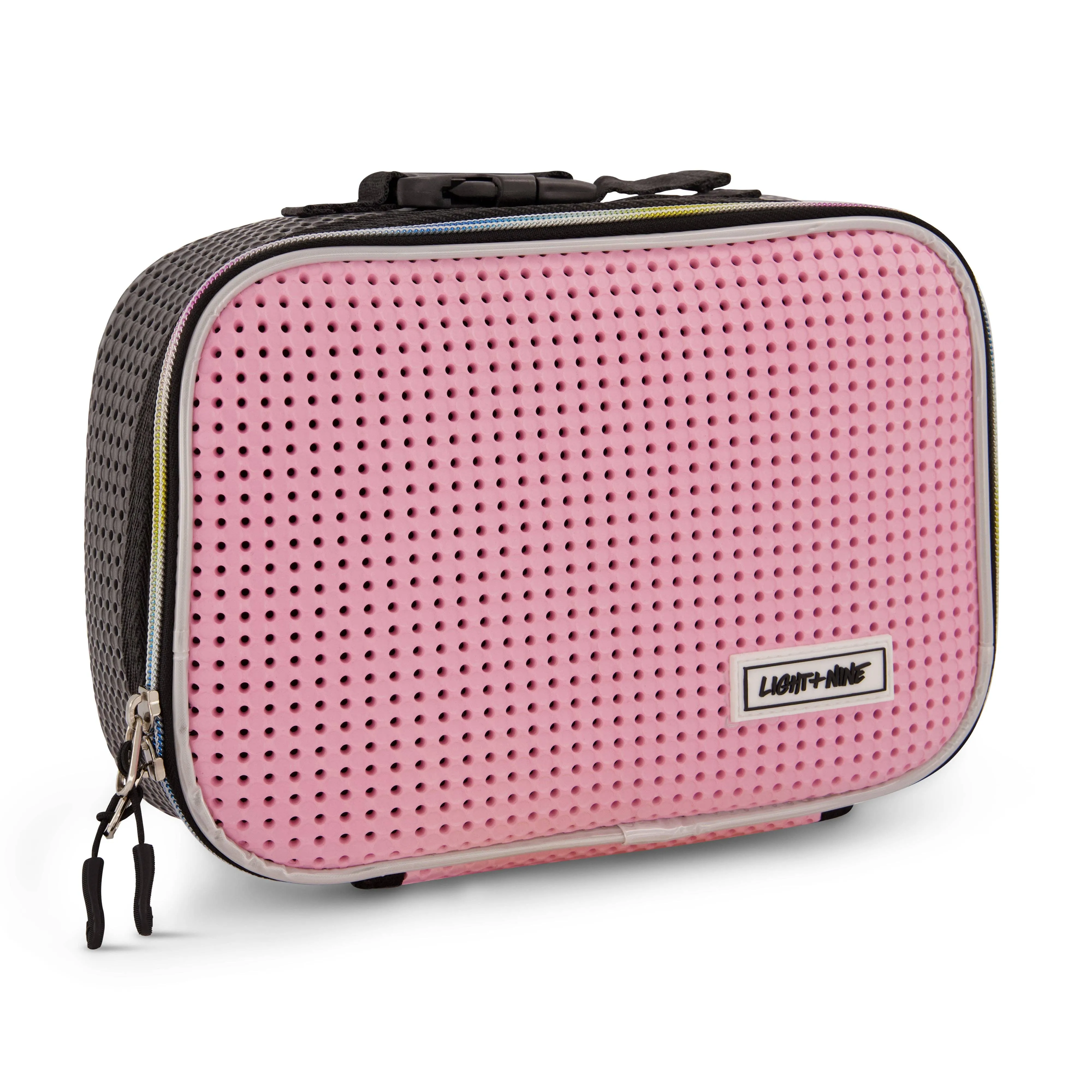 Light   Nine - Insulated Lunch Tote Rainbow Pink