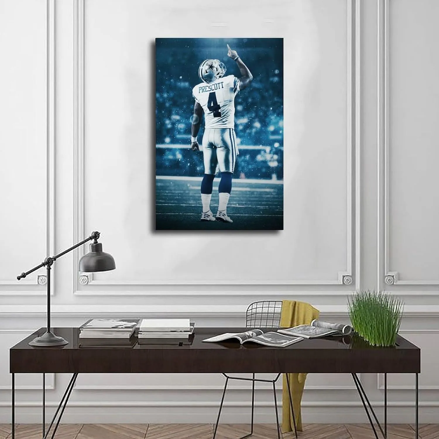 loneium Dak Prescott Sports Celebrity Poster 2 Canvas Poster Bedroom Decor Landscape Office Room Decor Gift Unframe:24x36inch(60x90cm)