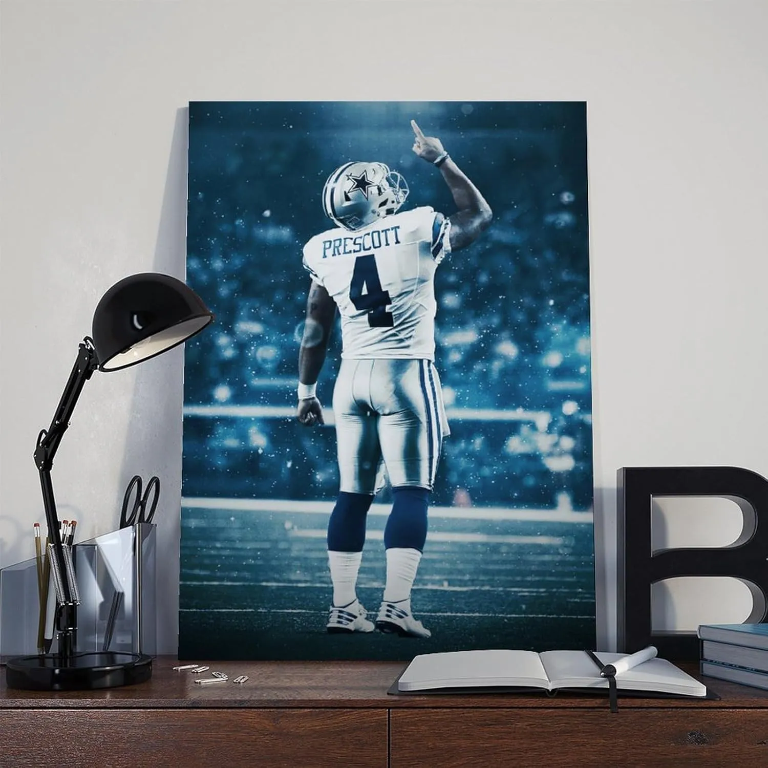 loneium Dak Prescott Sports Celebrity Poster 2 Canvas Poster Bedroom Decor Landscape Office Room Decor Gift Unframe:24x36inch(60x90cm)