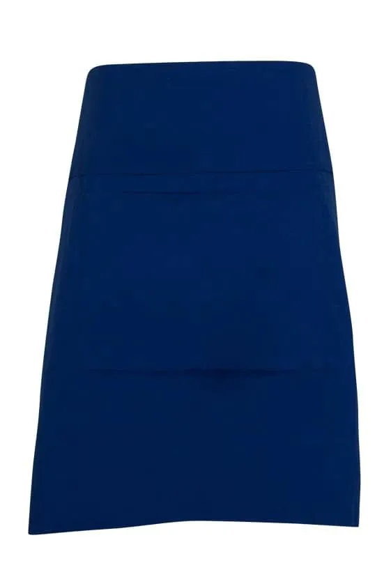 Long Waist Apron - 100% Cotton Canvas