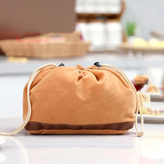 Lunch bag Drawstring High capacity