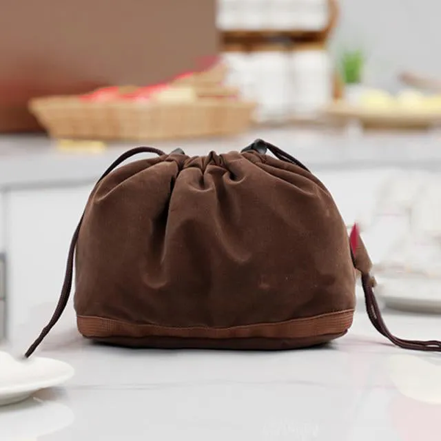 Lunch bag Drawstring High capacity
