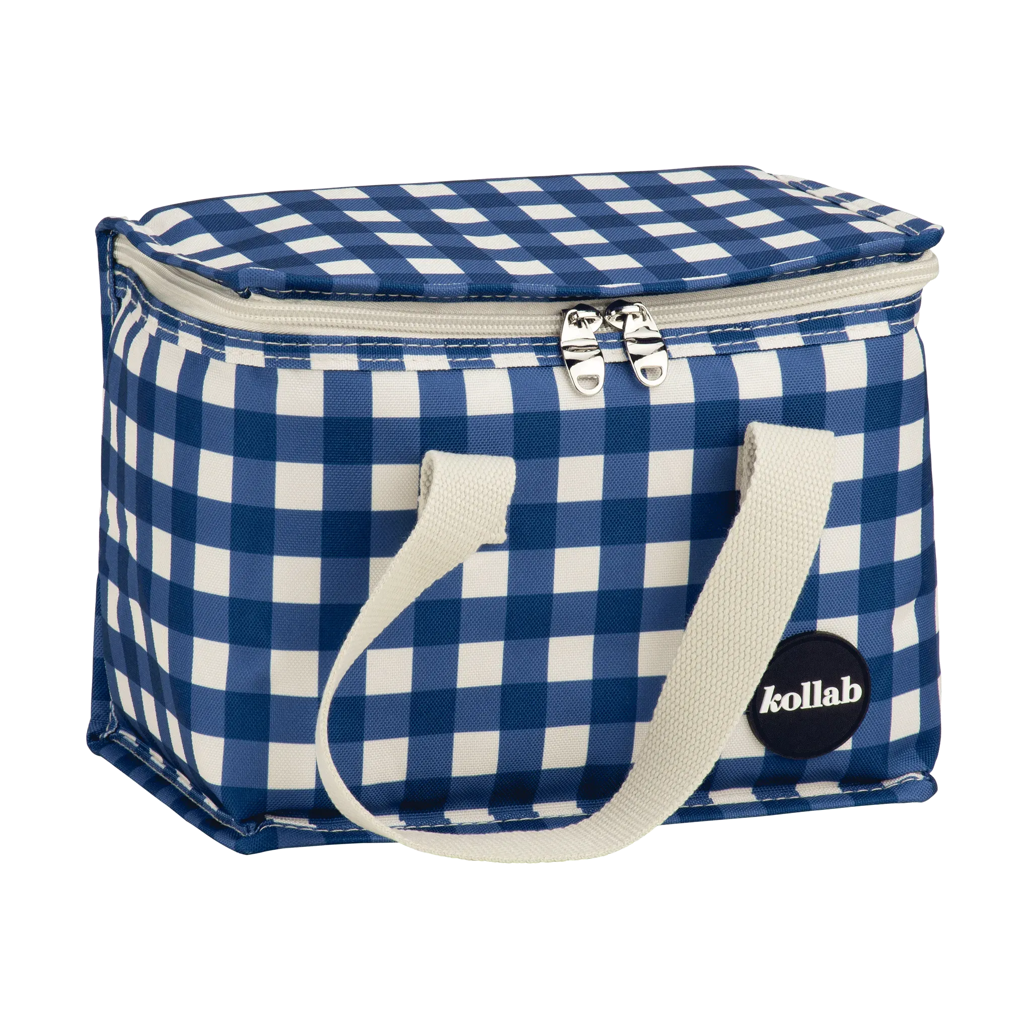 Lunch Box Blue Check