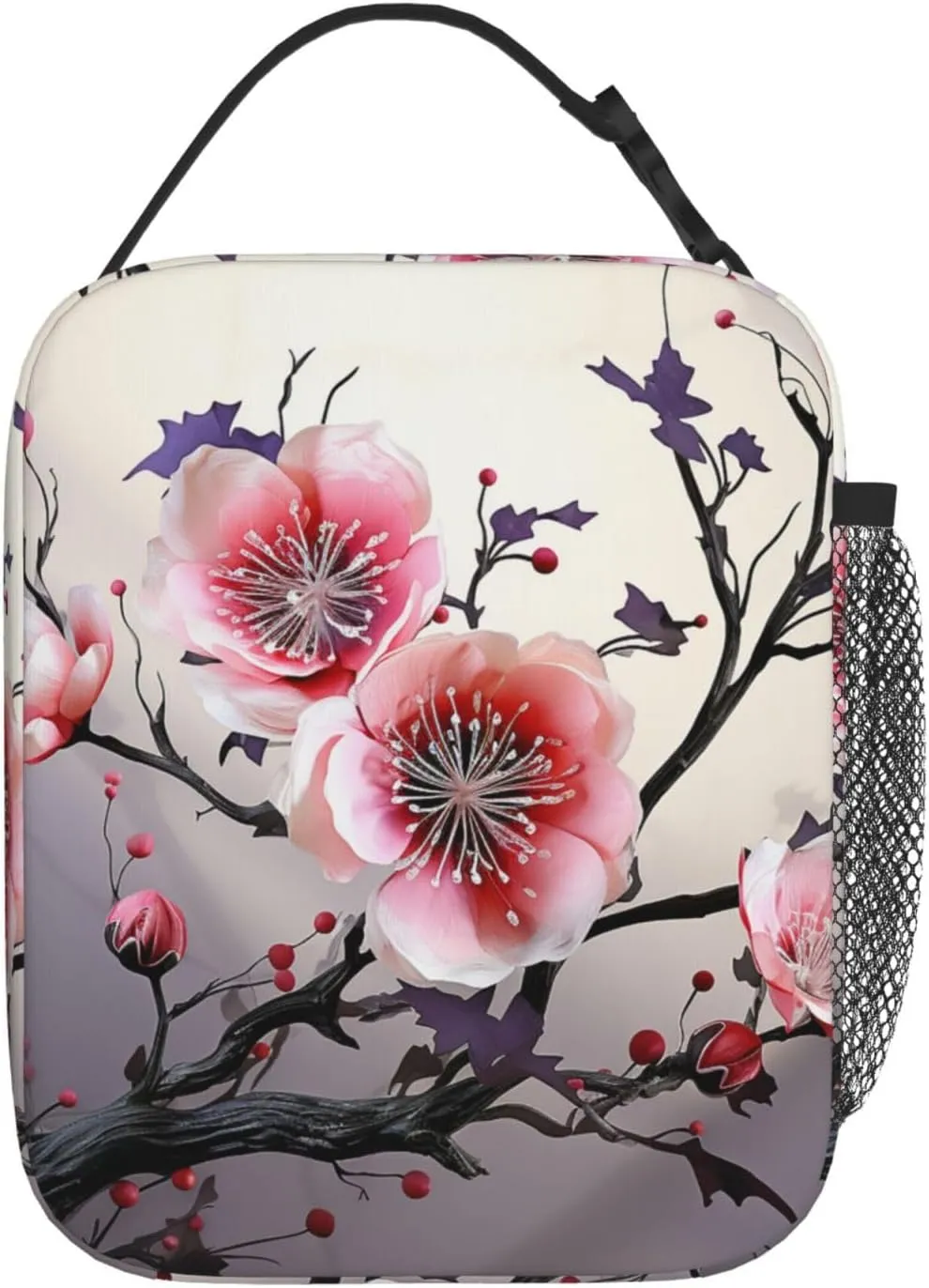Lunch Box for Women Floral Temperate Zone Plant Lunch Bags for Men Lunchbox Insulated Lunch Bag Reusable Lunch Boxes