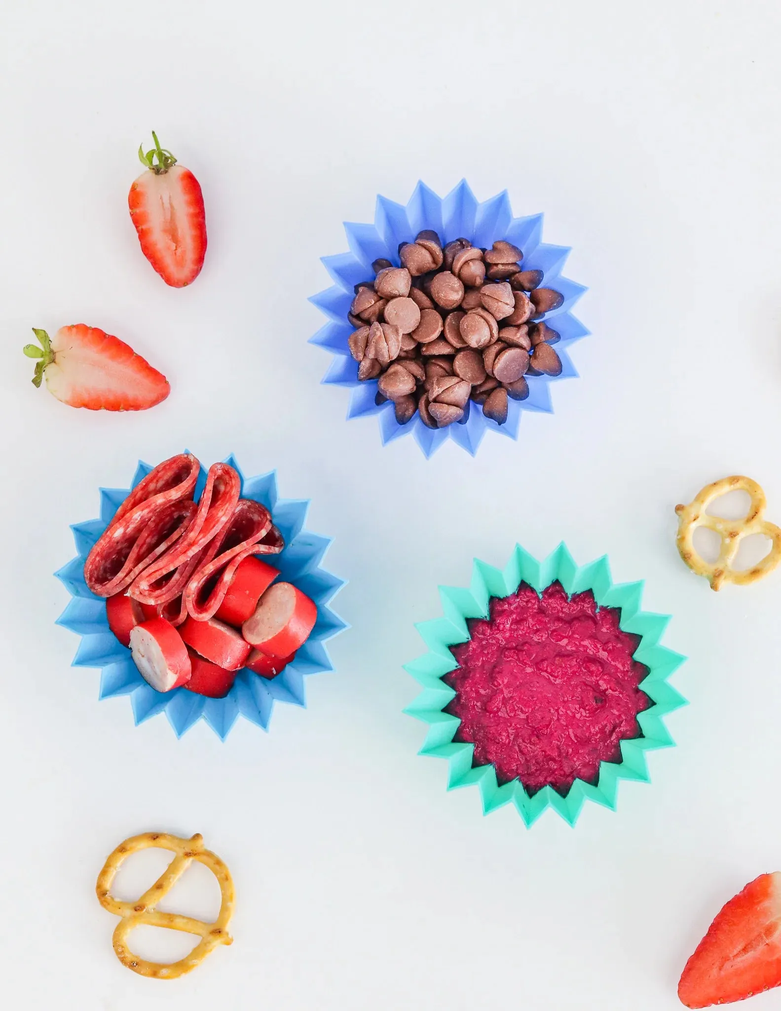Lunch Punch Jumbo Silicone Cups - Assorted