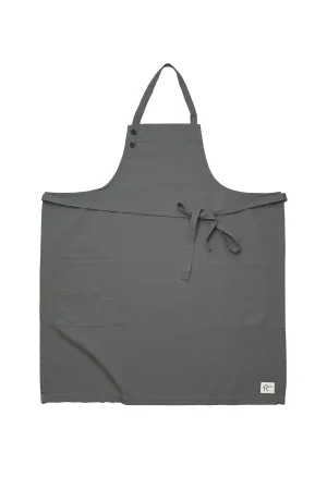 Lyon Bib Apron ⏤ Charcoal