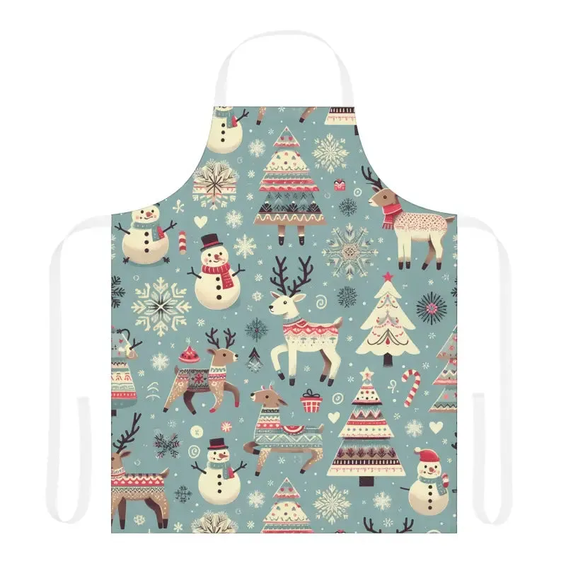 Magical Rudolph Reindeer Apron with Sewn in Care Label