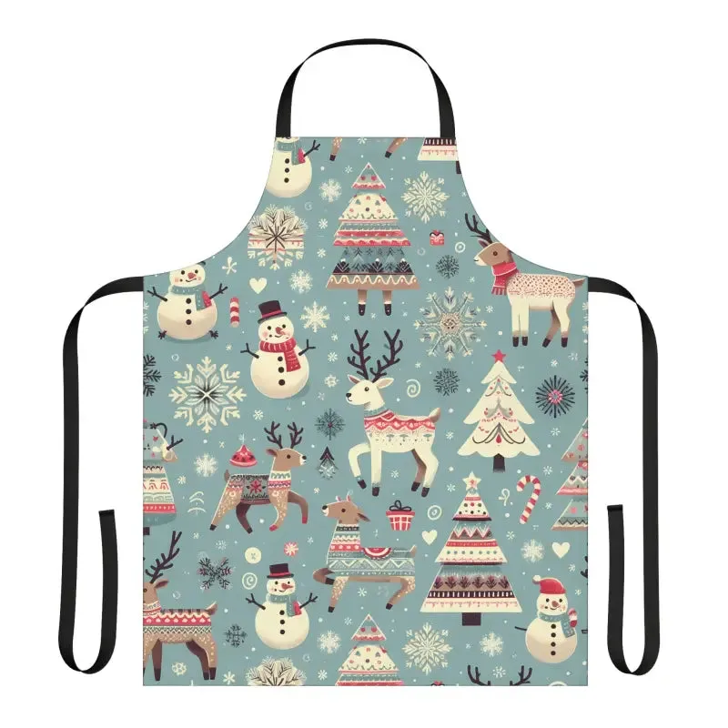Magical Rudolph Reindeer Apron with Sewn in Care Label