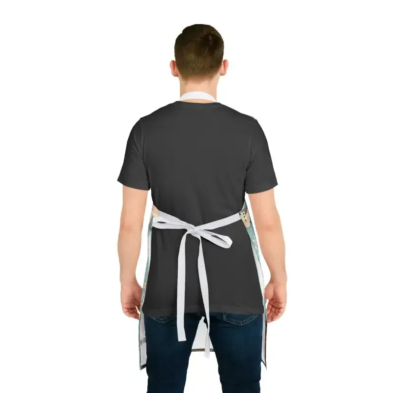 Magical Rudolph Reindeer Apron with Sewn in Care Label