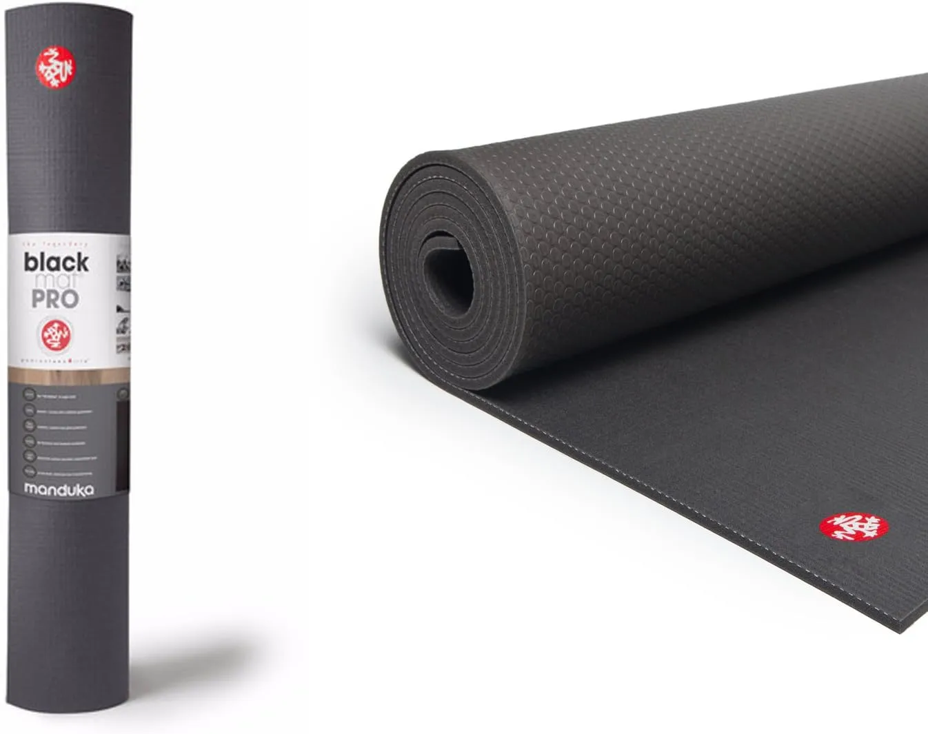 Manduka Pro Yoga Mat Black Mat PRO Standard