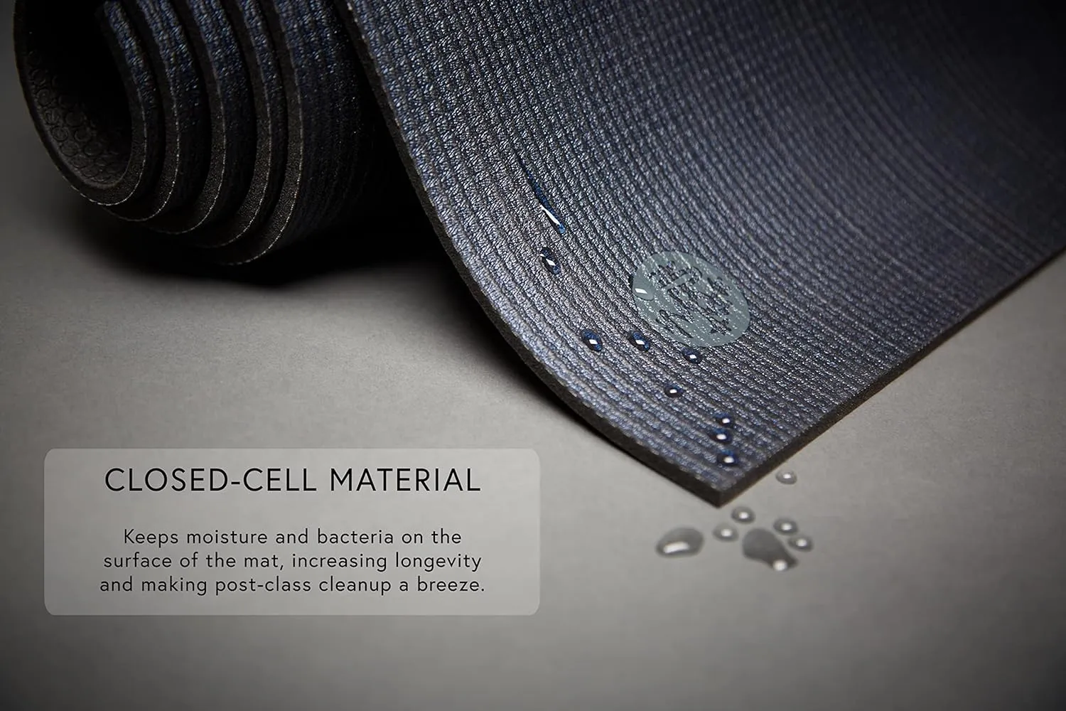 Manduka PRO Yoga Mat - Teacher Recommended, Non-Slip Textured 6mm Ultra-Dense, Hot Yoga Workout, Studio at Home Pilates