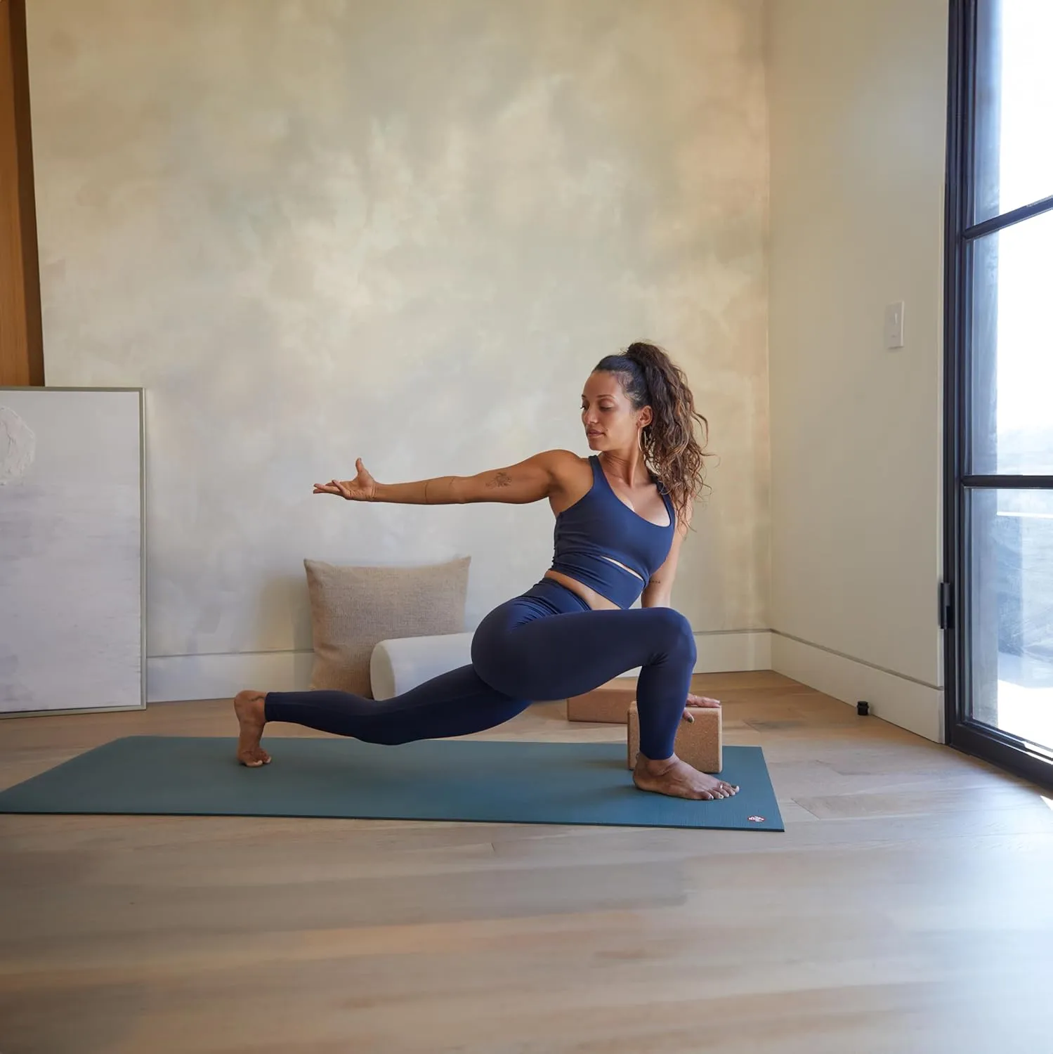 Manduka PROlite Yoga Mat - Teacher Recommended, Non-Slip Textured 4.7mm Ultra-Dense, Hot Yoga Workout, Studio at Home Pilates