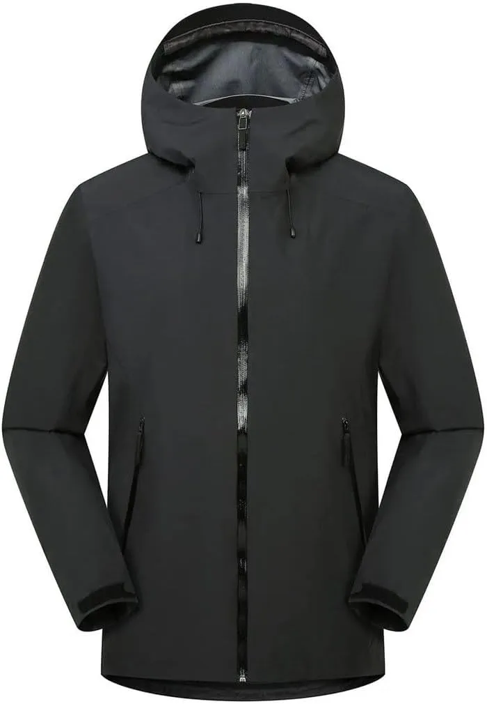Men’s 3-Layer Hiking Jacket - All-Terrain Gear for Backpacking & Climbing