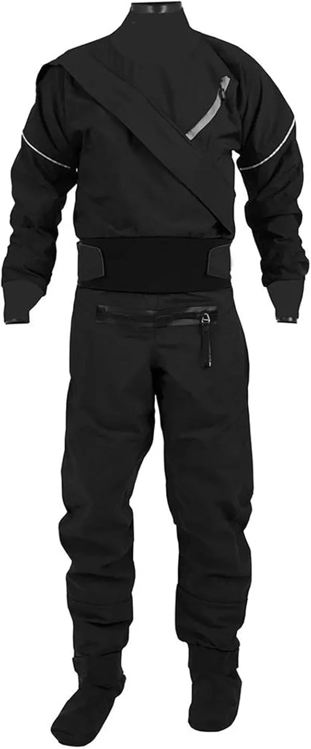 Men's All-Weather Surf Suit - 3-Layer Fabric Hooded Design for Rafting & Paddling