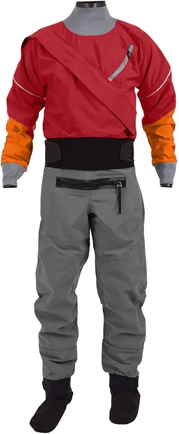 Men's All-Weather Surf Suit - 3-Layer Fabric Hooded Design for Rafting & Paddling