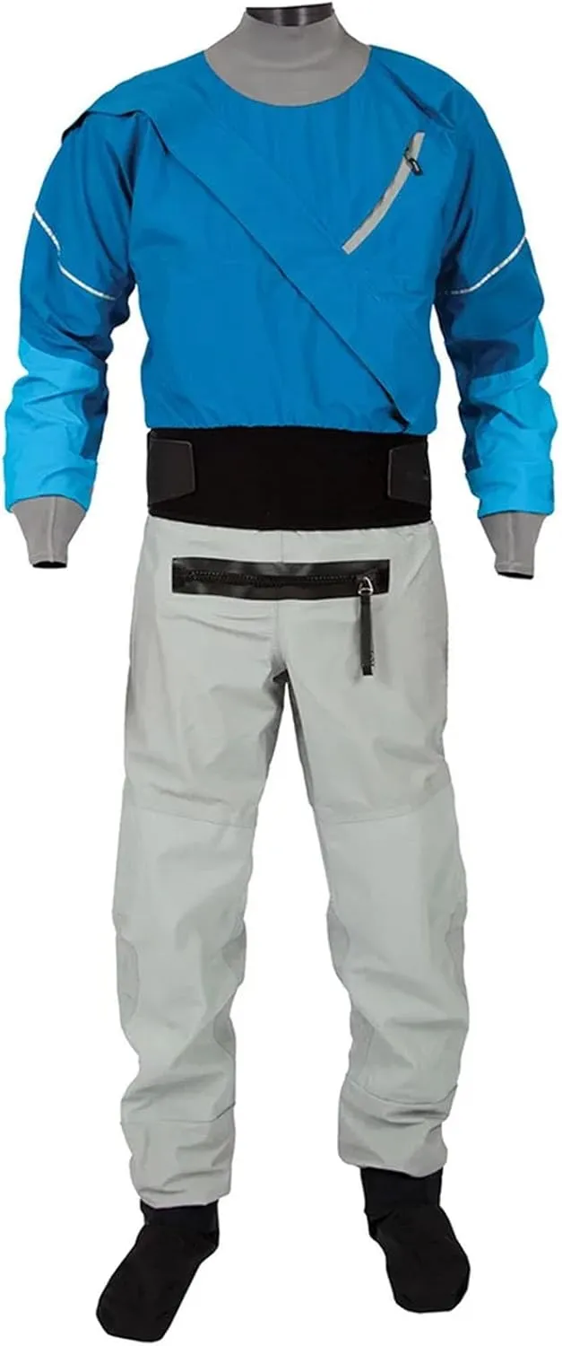 Men's All-Weather Surf Suit - 3-Layer Fabric Hooded Design for Rafting & Paddling