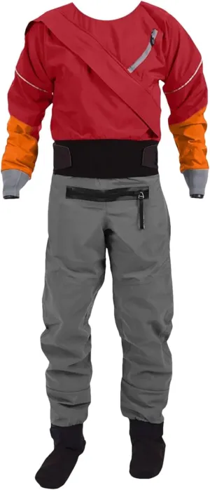 Men's All-Weather Surf Suit - 3-Layer Fabric Hooded Design for Rafting & Paddling