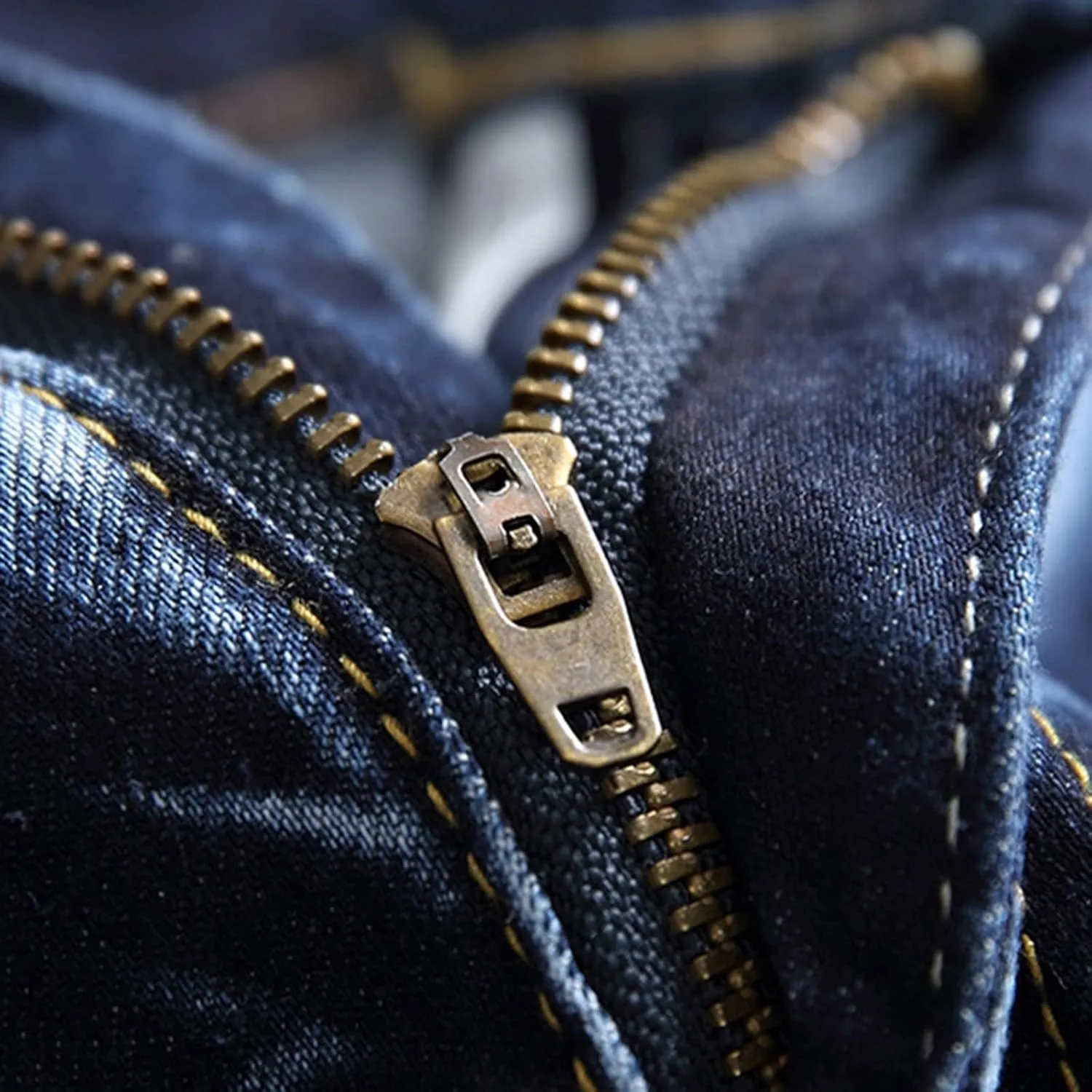 Men's Casual Autumn Hip Hop Loose Middle Waist Denim Long Pants Men's Jeans Jeans Men Straight Leg Jeans