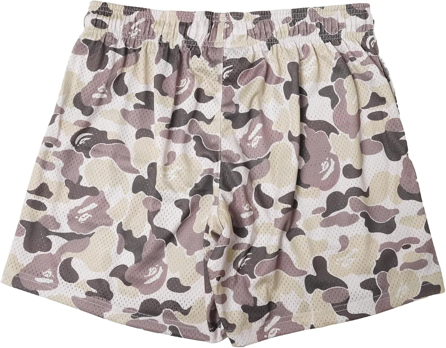 Men's Graphic Print Shorts Mesh Basketball Athletic Workout Gym Shorts