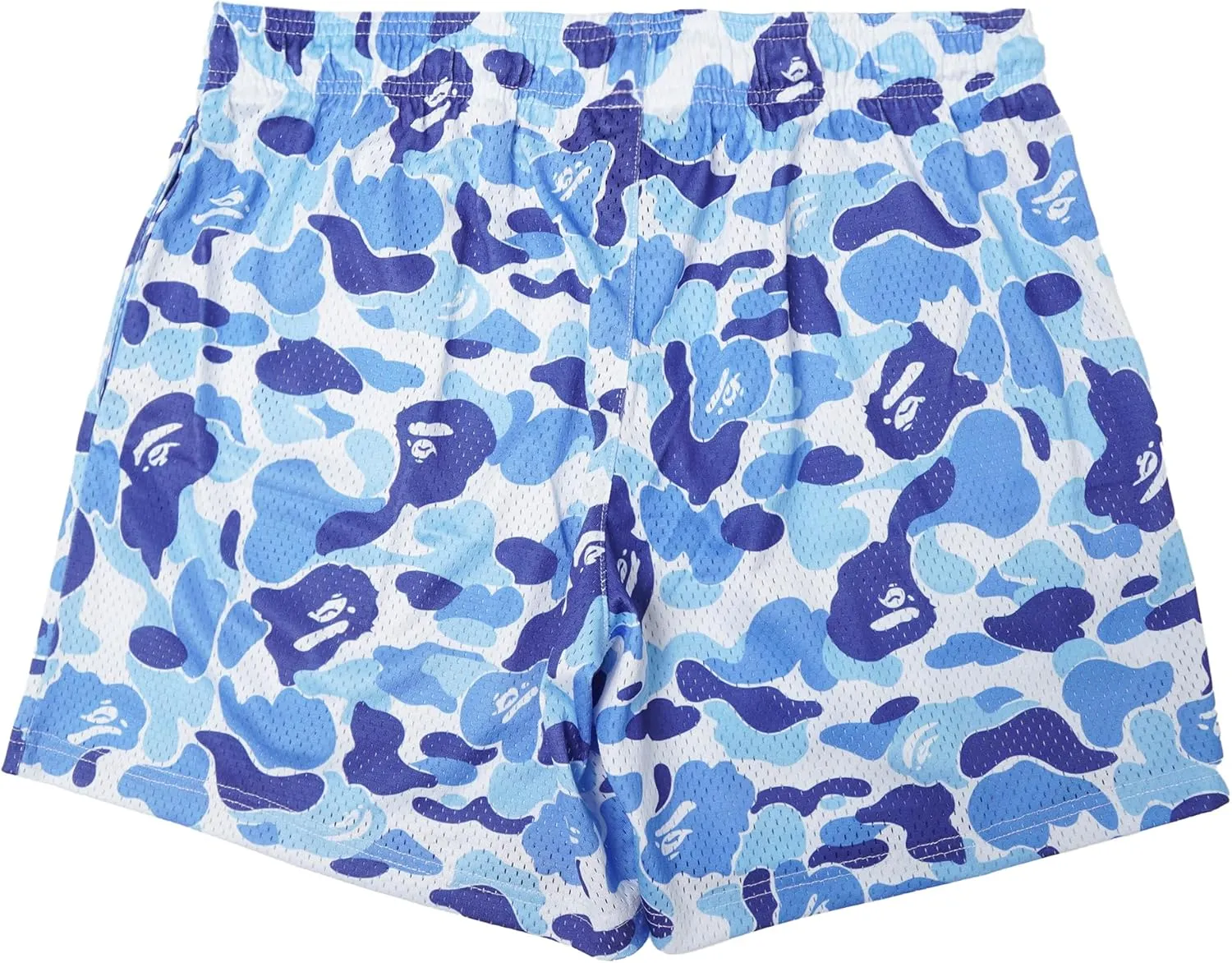 Men's Graphic Print Shorts Mesh Basketball Athletic Workout Gym Shorts