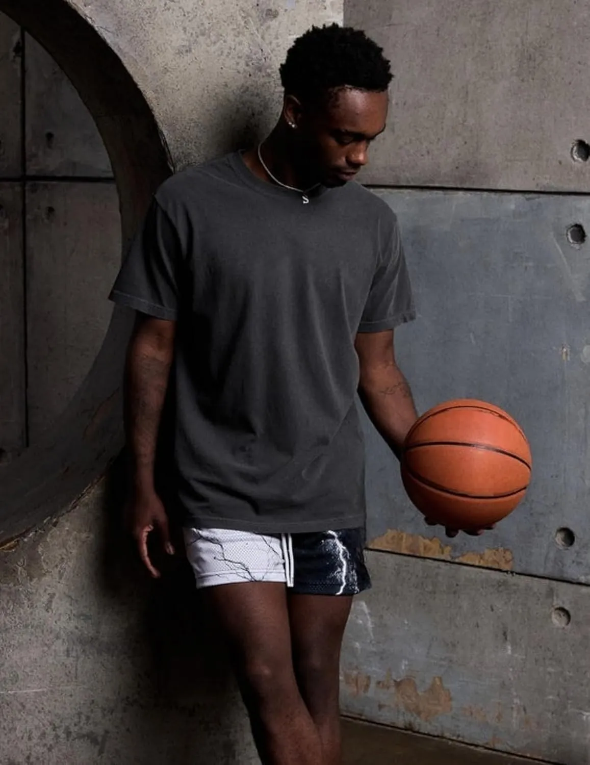 Mens Mesh Graphic Print Athletic Running Shorts Lightweight Quick-Dry Shorts for Basketball Gym Workout