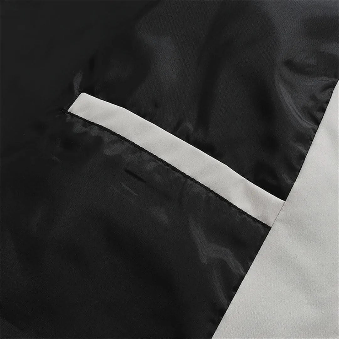 Men’S Oversized Outdoor Coat - Adventure-Ready Drop Shoulder Design for Camping & Windbreaker Layers