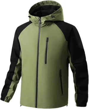 Men’S Oversized Outdoor Coat - Adventure-Ready Drop Shoulder Design for Camping & Windbreaker Layers
