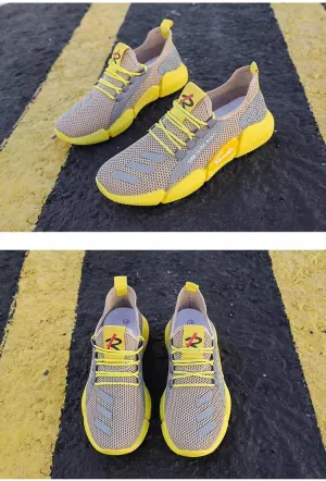 Men's Running Shoes Ultra Lightweight Breathable Walking Shoes Non Slip Athletic Fashion Sneakers Mesh Workout Casual Sports Shoes