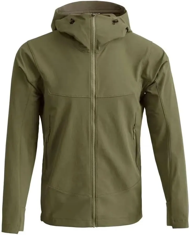 Men’s Softshell Outdoor Utility Coat - Adventure-Ready for Fishing & Wilderness Trips